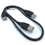 Platoon Usb Erkek Erkek Y Kablo 2 li usb kablo erkek erkek usb hdd kablosu