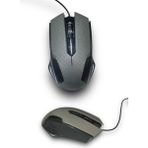 Platoon USB Girişli Kablolu Optik Mouse Fare - Gri