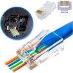 Platoon Yeni Nesil RJ45 Konnektör Ez RJ45 Konnektör 50 Adet