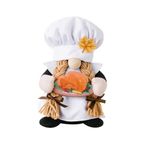 Plawee 1 Parça Şükran Günü Hasat Festivali Sarılma Kabak Şef Şapka Rudolph Bebek Süsler Sonbahar GNOME Peluş Bebek Hediyeler Kadın