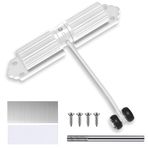 Plawee 1 Set Otomatik Kapı Kapatıcı İç Kapı Delmesiz Kapatıcı-Kapı Kapatıcı-Ayarlanabilir Kapı Kapatıcısı