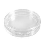Plawee 10 adet Küçük yuvarlak şeffaf plastik sikke kapsül kutusu 40mm