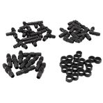 Plawee 1/2 "Boru - Dikenli Konnektörler (16mm .520 ID) Damlama veya Yağmurlama Sistemleri için Sulama Bağlantı Parçaları Kiti