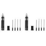 Plawee 2 x 4'ü 1 arada alyan tornavida seti altıgen tornavida H1,5 H2,0 2,5 H3,0 mm RC uçaklar için model yapımı aletleri