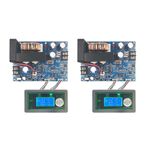 Plawee 2X WZ5020L 20A 1000W DC DC Buck Dönüştürücü CC CV Adım Aşağı Güç Modülü Ayarlanabilir Voltaj Ayarlı Güç Kaynağı