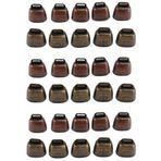 Plawee 30 ADET İnek At Koyun Otlatma Küçük Pirinç Çanlar,Cowbell Retro Bell At Koyun Otlatma Bakır,İnek Bells Gürültü Maker