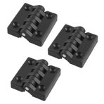 Plawee 3X bariyer menteşesi, yatak, plastik, sağlam, 40 x 40 mm