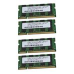 Plawee 4X 2GB DDR2 PC2-5300 SODIMM RAM Bellek 667MHz 200-Pin Dizüstü Bilgisayar