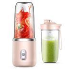 Plawee 6 Bıçaklı Taşınabilir Meyve Sıkacağı Meyve Sıkacağı Meyve Bardağı Otomatik Narenciye Sıkacağı Elektrikli Smoothie Blender Mutfak Robotu, B