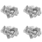 Plawee 9x9x5 mm 200 Adet Mini Alüminyum IC LED Yonga Seti RAM için Soğutucu