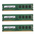 Plawee Masaüstü PC Bellek 240Pin 1.5V Yeni Dimm için 3X DDR3 2GB Ram 1333 MHz