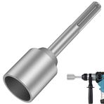 Plawee SDS-Max Zemin Çubuğu Sürücüsü, 45mm Ağır Hizmet Tipi Çelik Matkap Ucu Sürücüsü, RotaryHammer Matkap Topraklama Çubukları için (1.77")