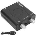 Plawee -Uyumlu RF Modülatör Adaptörü RF Modülatör Koaksiyel Dönüştürücü HD Multimedya Arayüzü RF Modülatör NTSC ABS 1 Takım