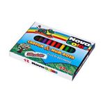 Play Doh 12 Renk Crayon Mum Boya Karton Kutu