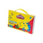 Play Doh 12 Renk Pastel Boya Çantalı Desenli %100 Pamuk - 1BW-Beyaz - 0,60 x 19 x 29 cm