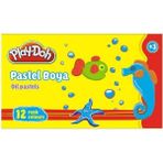 Play-Doh 12 Renkli Pastel Boya Çocuklar İçin Canlı Renklerle Yaratıcılığı Artırır