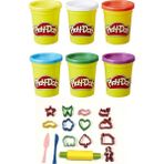 Play Doh 6'lı Oyun Hamuru ve Kalıp Seti