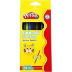 Play-Doh Çift Renkli 12 Renk 2 İn 1 Kuru Boya Kalemi