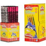 play-doh kurşun kalem zebra desenli yuvarlak kk010 (72 li paket) - Yok