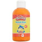 Play-Doh Parmak Boyası (Tüp) 250 Ml. Turuncu