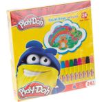 Play-Doh Pastel Boya 24 Renk Karton Kutu PLAY-PA004 0284 Eğlenceli Sanatsal Malzeme
