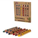 Play-Doh PLAY-CR009 2'Si 1 Arada 6 Renk Naturel Crayon