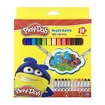 Play-Doh Play Doh Keçeli Boya Kalemi 12 Renk (5 Mm) Çok Renkli