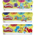 Play-Doh Play Doh Oyun Hamuru 4'lü 3 Paket