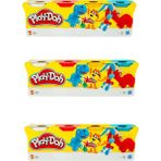 Play-Doh Play Doh Oyun Hamuru 4'lü 448 gr 3 Adet - Renkli