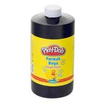 Play Doh PR025 07.13.371.016 Siyah 1 lt Parmak Boyası