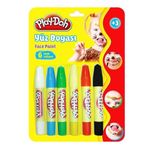 Play-Doh YU001 6'lı Yüz Boyası