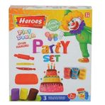 Play Dough 3 Renk Party Oyun Hamuru Seti