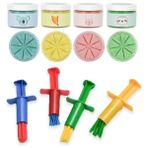 Play Dough Doğal Oyun Hamuru ve Enjektör Pres Seti