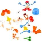 Play-Toys Oyun Hamuru Aksesuar Seti - 26 Parça Vücut Parçası, EN71 Standartlarına Uygun, Kanserojen İçermez, Renkli ve Güvenli Malzemeden Eğlenceli Aktivite