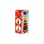 Play Wood Ahşap Dikdörtgen Renkli Kule