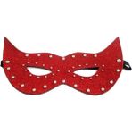 Playboy Kadın Fantezi Deri Maske / Playboy Woman Fantasy Leather Mask - 08 Kırmızı