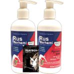 Playboy Tüy Dökücü Krem2 Adet x 250 ml Ceviz Sütlü & Cevizli Rus Merhemi + Yanında Jel