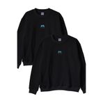 Player 1 ve Player 2 Çift Kombin Bisiklet Yaka Sweatshirt - Sevgililer Günü Hediyesi