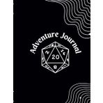 Player Campaign Journal, DND Adventure Journal, Diary for D&D players: Notebook designed to keep notes and track a players skills and movements, designed with celestial imagery inside and out.
