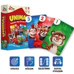 Playever Unimal, Renk ve Sayı Eşleştirme Kart Oyunu (3-6 Yaş)