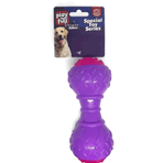 Playfull 5x15 cm Karışık Renkli Dambıl Plastik Köpek Oyuncağı