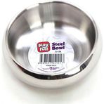 Playfull Çift Taraflı Kauçuk Tabanlı 12 cm Çelik Mama ve Su Kabı