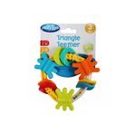 Playgro Triangle Teether, Çıngırak Sevimli, Çok Renkli, 3+ Ay