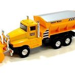 Playmaker Oyuncakları 12,7 cm Kalıp Kar Plow Kamyonları (Sarı)