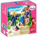 Playmobil 70258 Heidi - Clara with her father and Miss Rottenmeier