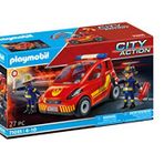 Playmobil 71035 Şehir Aksiyonu Yangın Kurtarma Acil Müdahale Aracı, eğitici oyuncak, eğlenceli, yaratıcı rol yapma, oyun seti 4 yaş ve üzeri çocuklar için uygundur