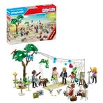 Playmobil City Life 71365 Promosyon Paketi Düğün Kutlaması, Rüya Gibi Romantik Evlilik Töreni, Düğün Dekorasyonu ve Birden Fazla Hayvan, 4 Yaşından Büyük Çocuklar İçin Oyuncak