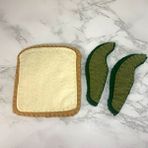 Playseba 3 Parça Avakadolu Tost Yapmayı Öğreniyorum Eğitici Oyun Seti