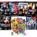 Playstatıon 2 - Wwe Smackdown Serisi 7 Oyun Bir Arada Sadece Çipli Cihazlar Için