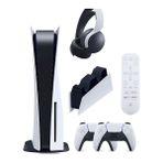 Playstation 5 + 2. Kol + 3D Pulse Kulaklık + Şarj İstasyonu + Media Kumandası